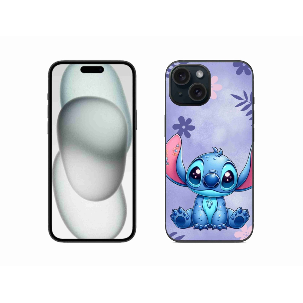 Gelový kryt mmCase na iPhone 15 - stitch
