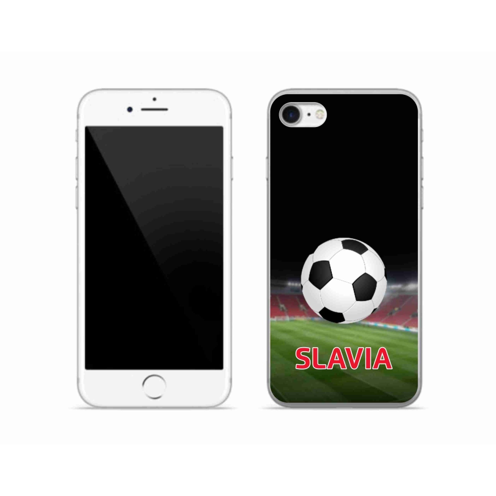 Gelový kryt mmCase na iPhone SE (2022) - slavia 1