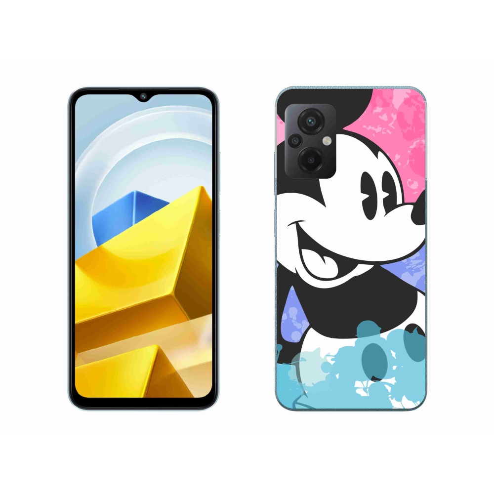 Gelový kryt mmCase na Xiaomi Poco M5 4G - mickey mouse