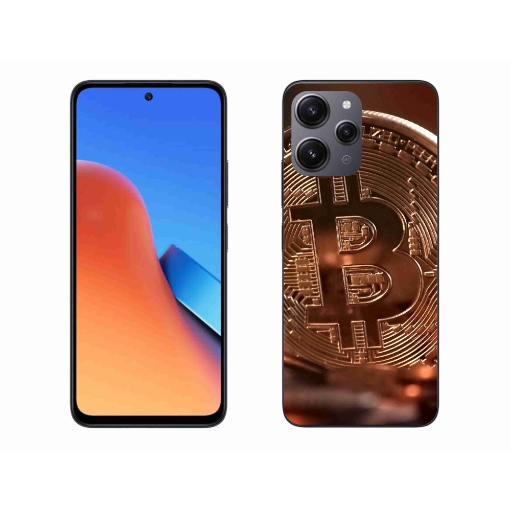 Gelový kryt mmCase na Xiaomi Redmi 12 - bitcoin