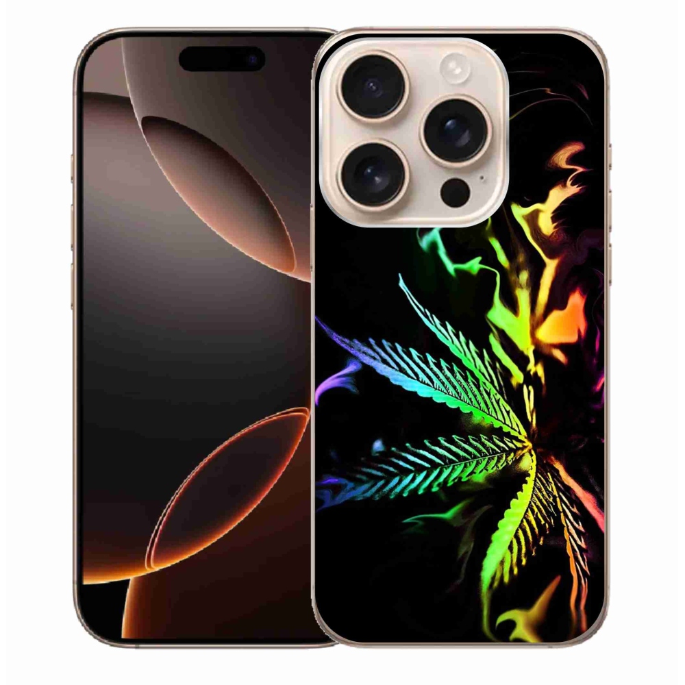 Gelový kryt mmCase na iPhone 16 Pro Max - konopí 2