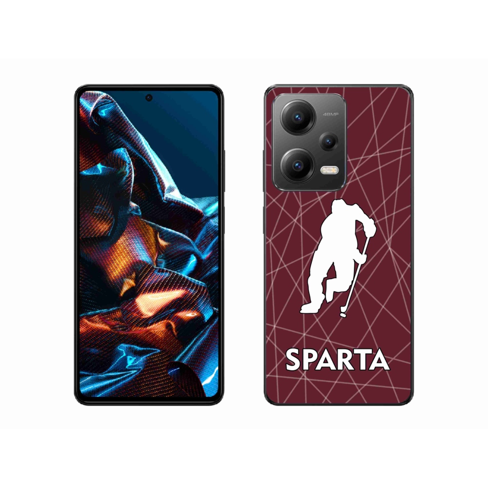 Gelový kryt mmCase na mobil Xiaomi Redmi Note 12 Pro 5G - Sparta