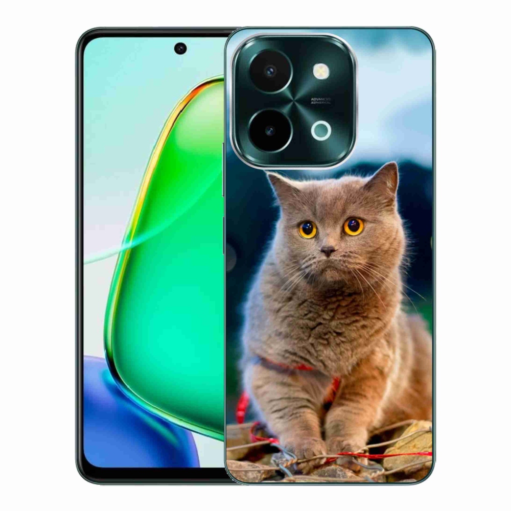 Gelový kryt mmCase na Vivo Y28 - britská modrá 2