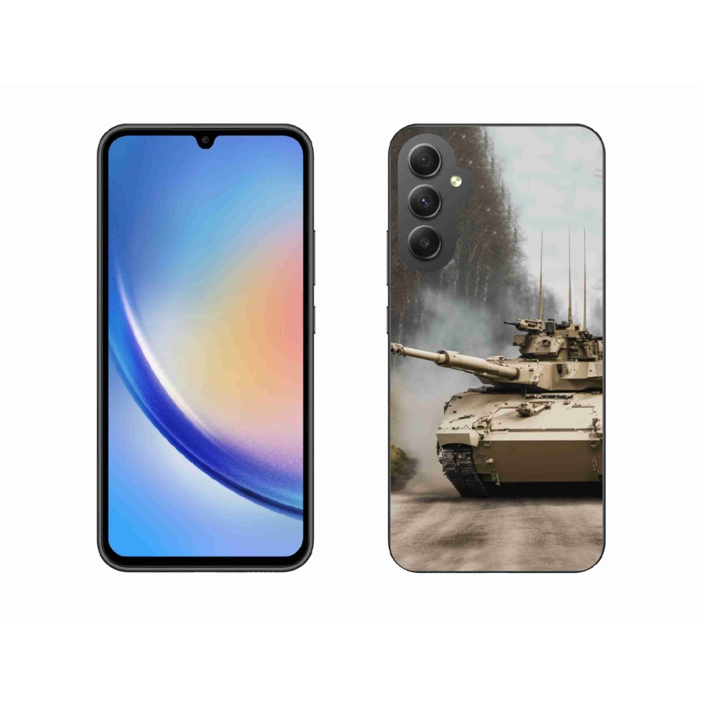Gelový kryt mmCase na Samsung Galaxy A34 5G - tank 1