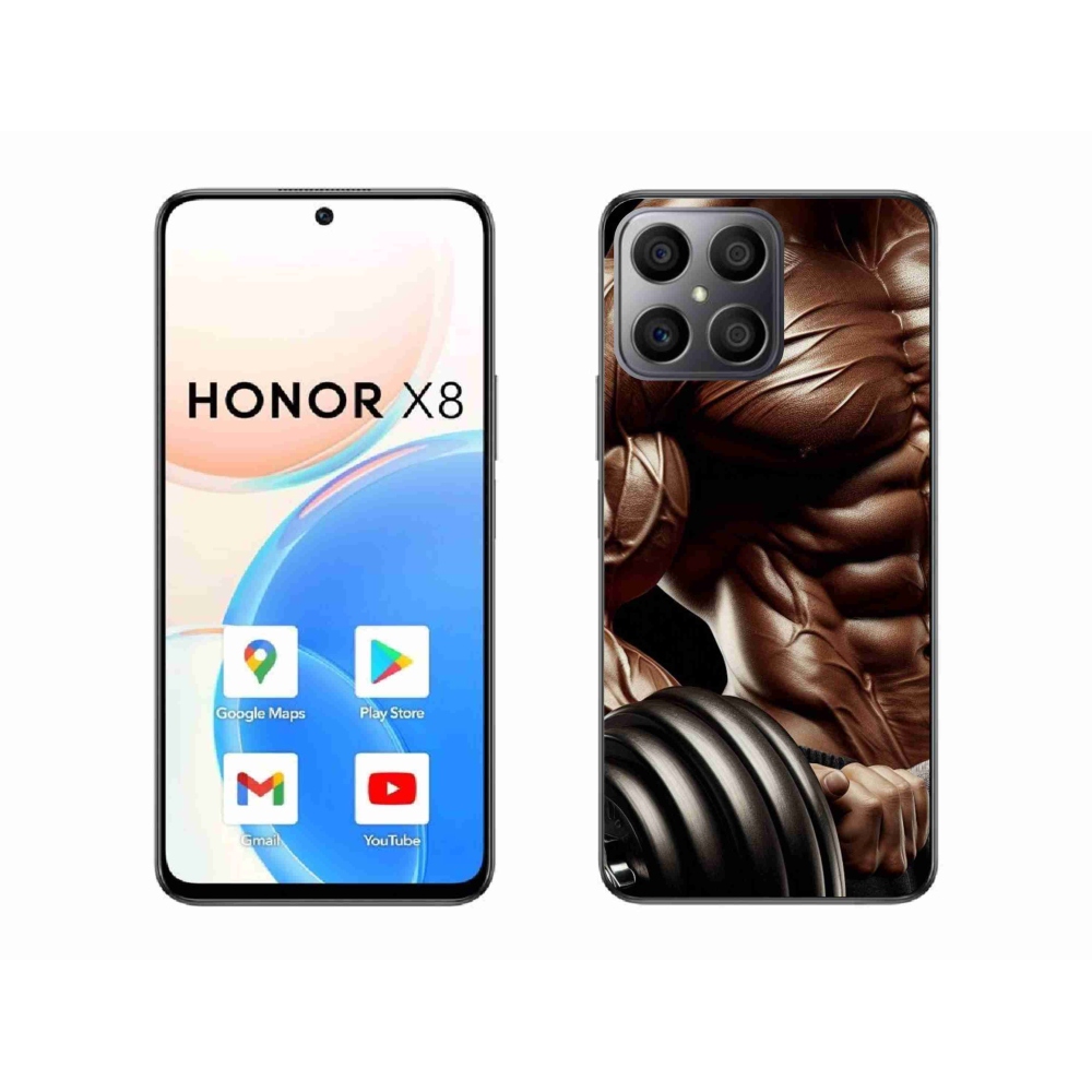 Gelový kryt mmCase na Honor X8 4G - posilování 4