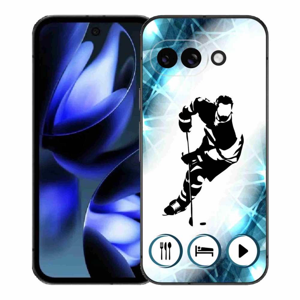 Gelový kryt mmCase na Google Pixel 9a - hokej 1