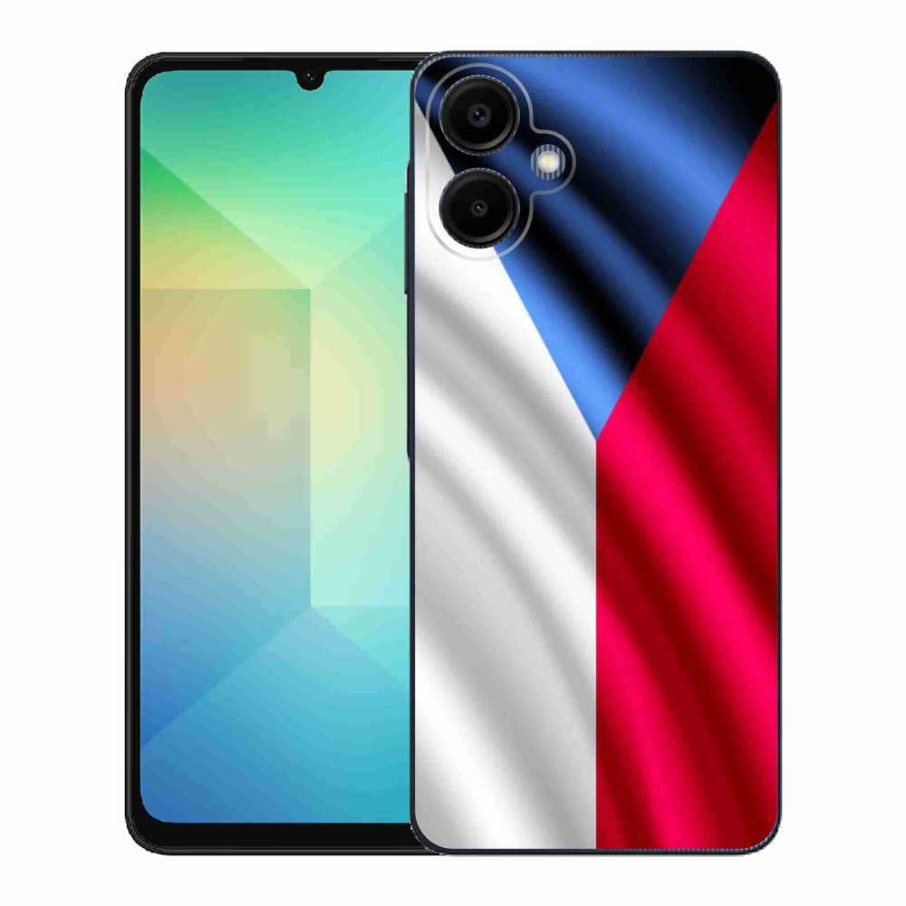 Gelový kryt mmCase na Samsung Galaxy A06 4G - česká vlajka