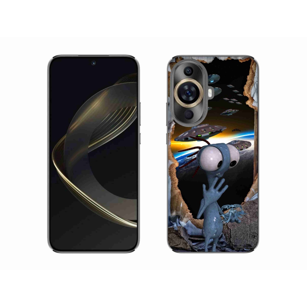 Gelový kryt mmCase na Huawei Nova 11 - mimozemšťan