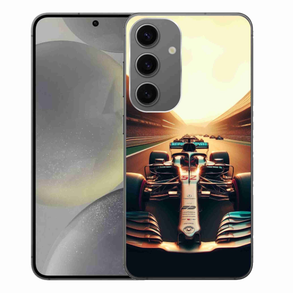 Gelový kryt mmCase na Samsung Galaxy S24+ - formule 1