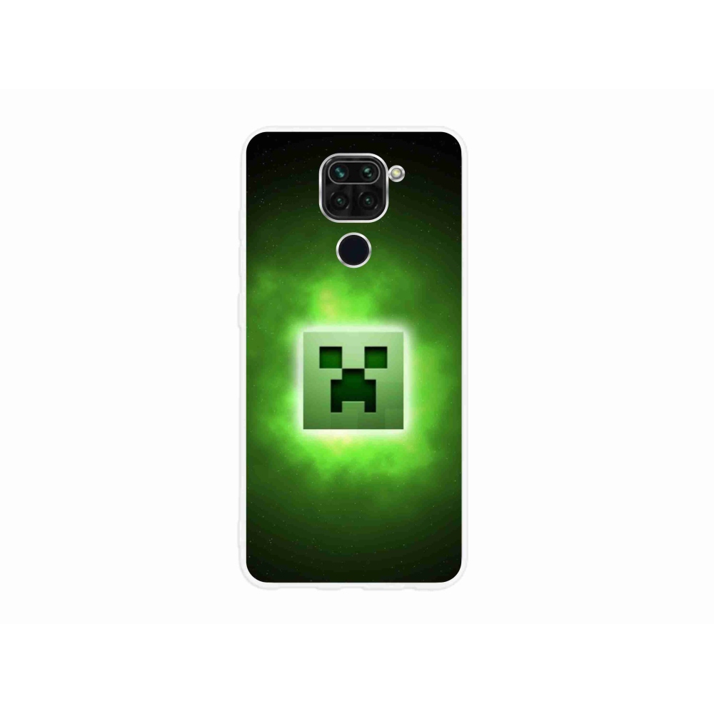 Gelový kryt mmCase na Xiaomi Redmi Note 9 - minecraft