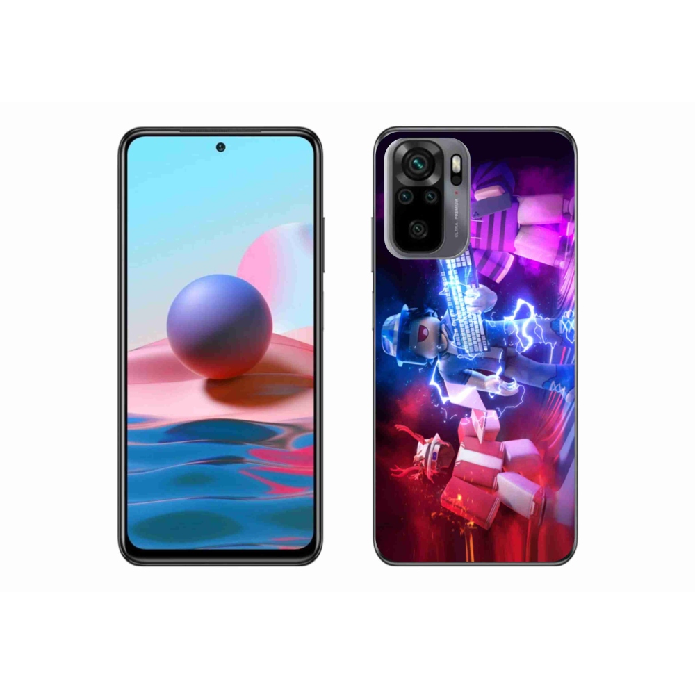 Gelový kryt mmCase na Xiaomi Redmi Note 10 4G - roblox
