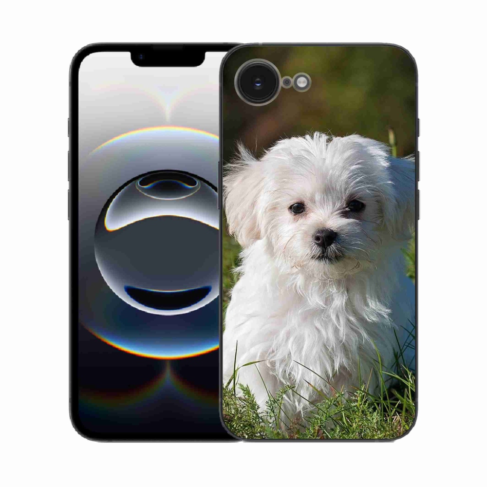 Gelový kryt mmCase na iPhone 16e - bišonek