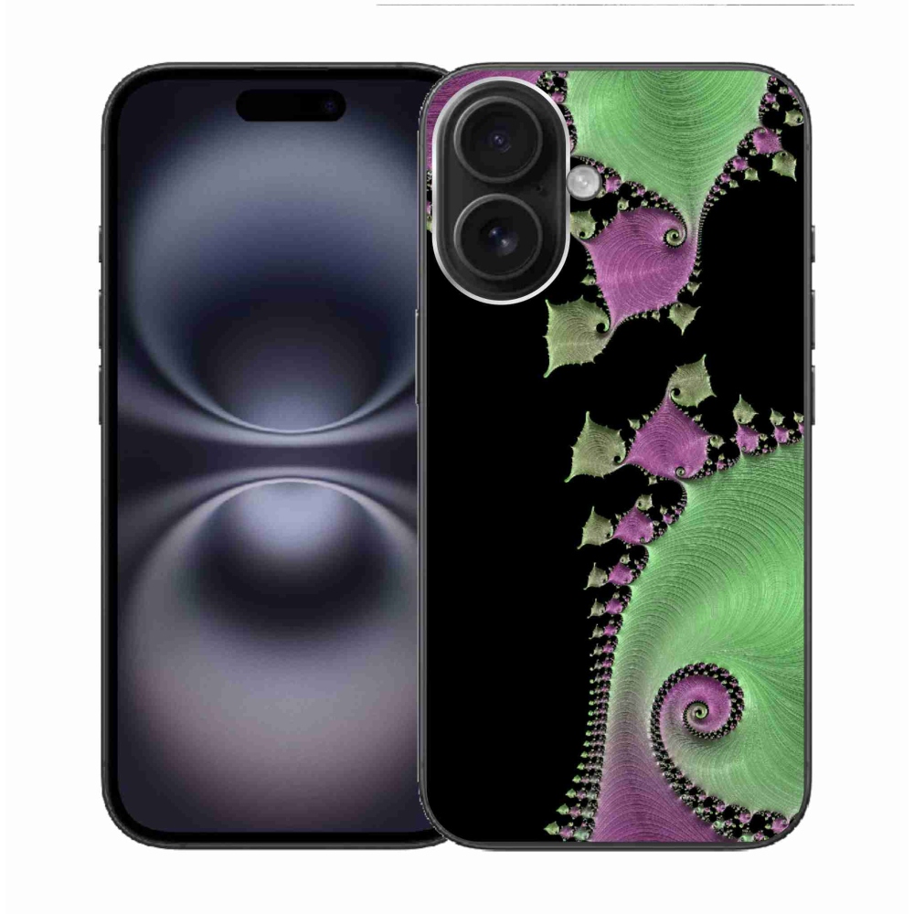 Gelový kryt mmCase na iPhone 16 - abstraktní motiv 20