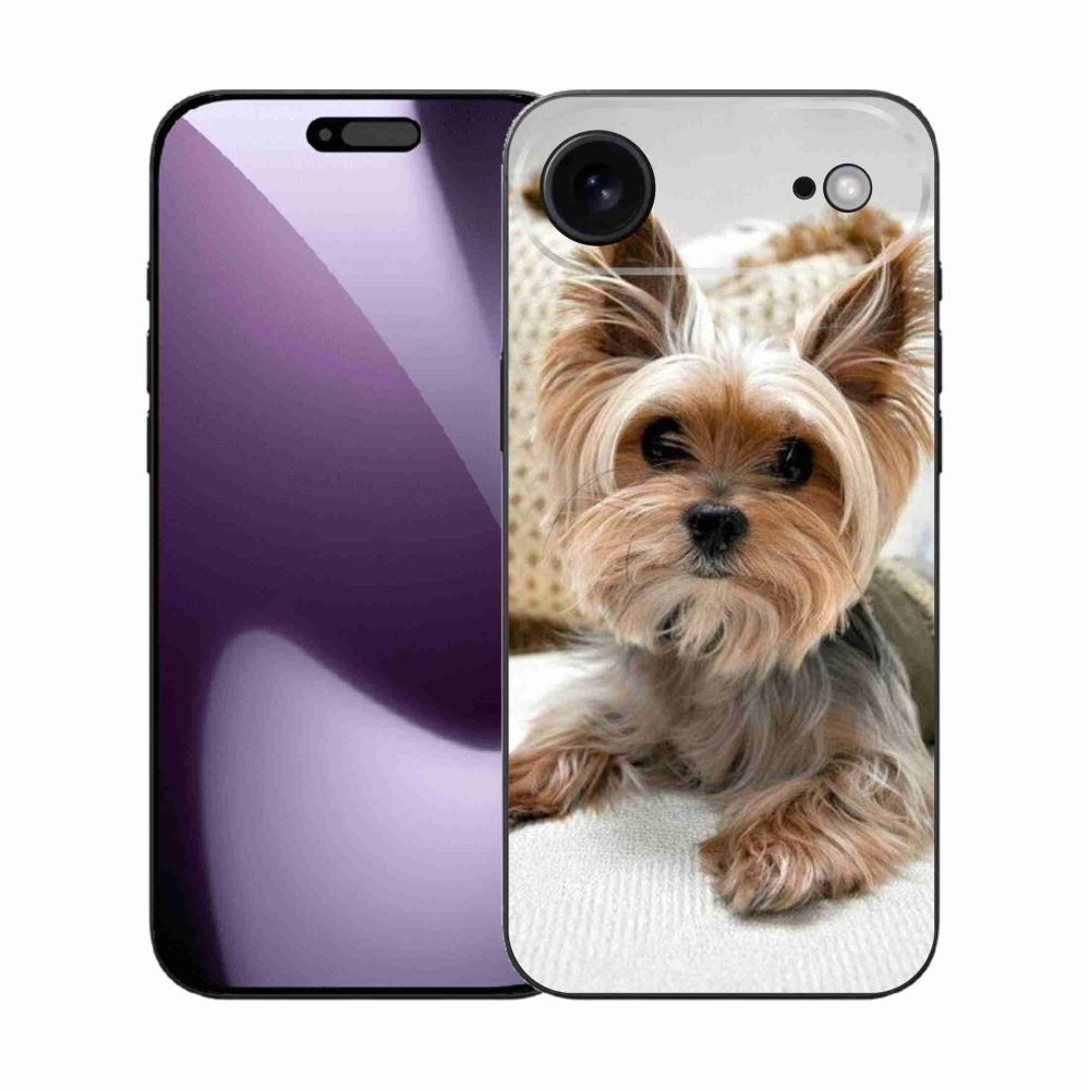 Gelový kryt mmCase na iPhone 17 Air - jorkšír 5