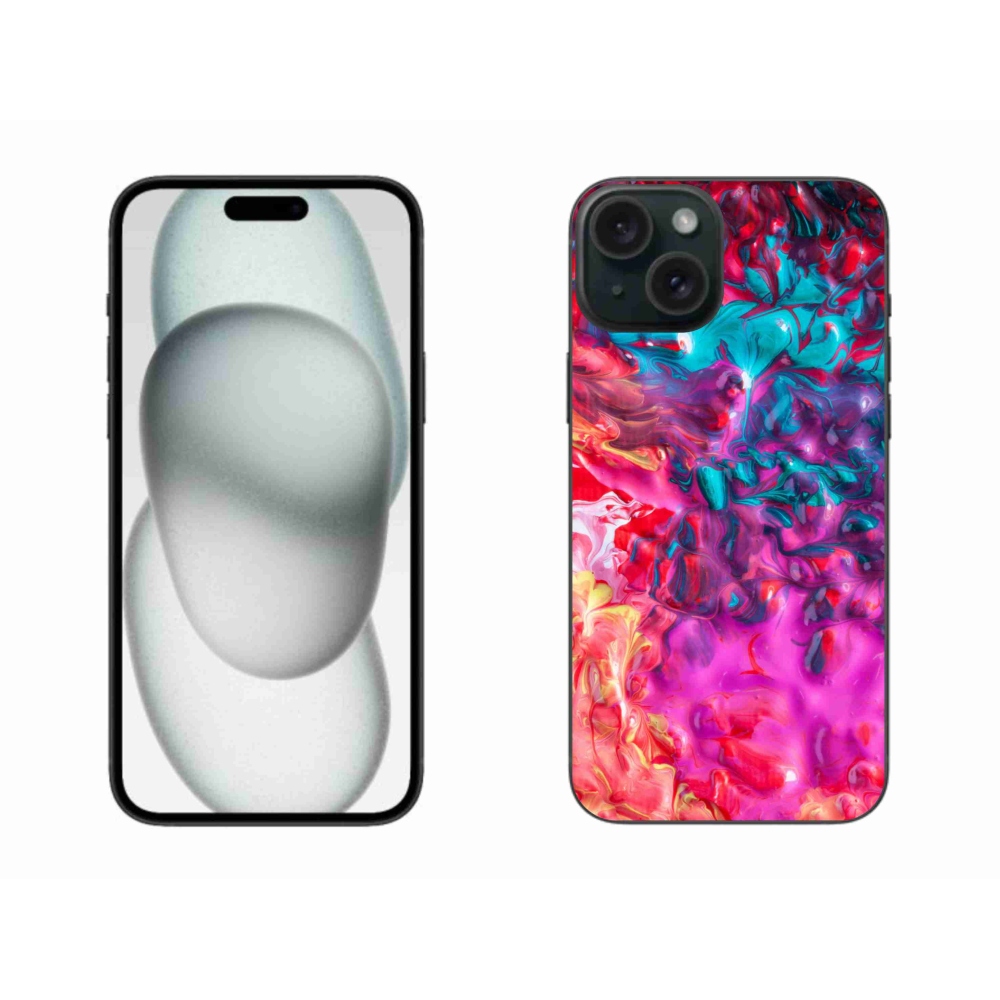 Gelový kryt mmCase na iPhone 15 Plus - abstrakt 27
