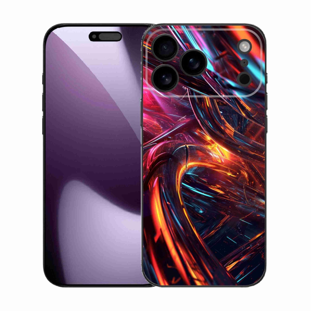 Gelový kryt mmCase na iPhone 17 Pro Max - abstraktní motiv 10