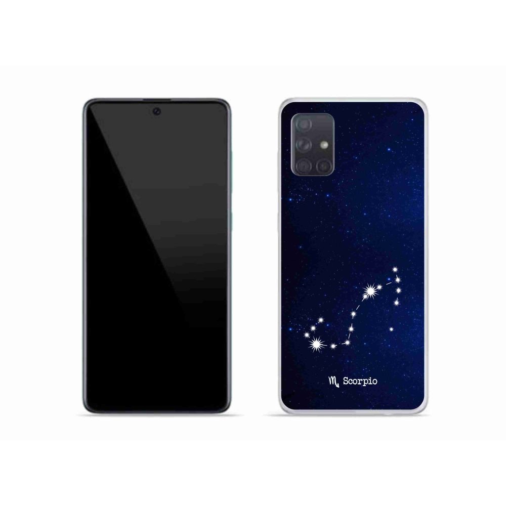 Gelový kryt mmCase na Samsung Galaxy A51 - souhvězdí Štíra