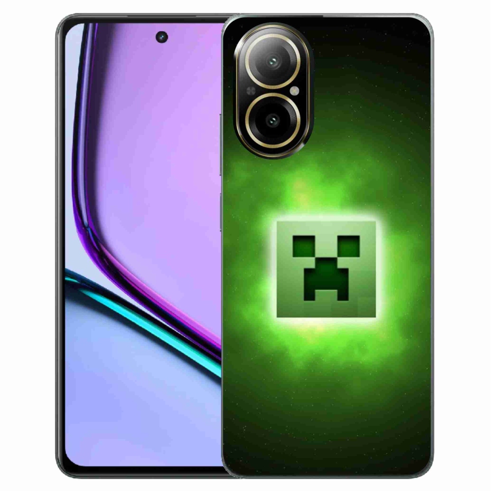 Gelový kryt mmCase na Realme C67 - minecraft