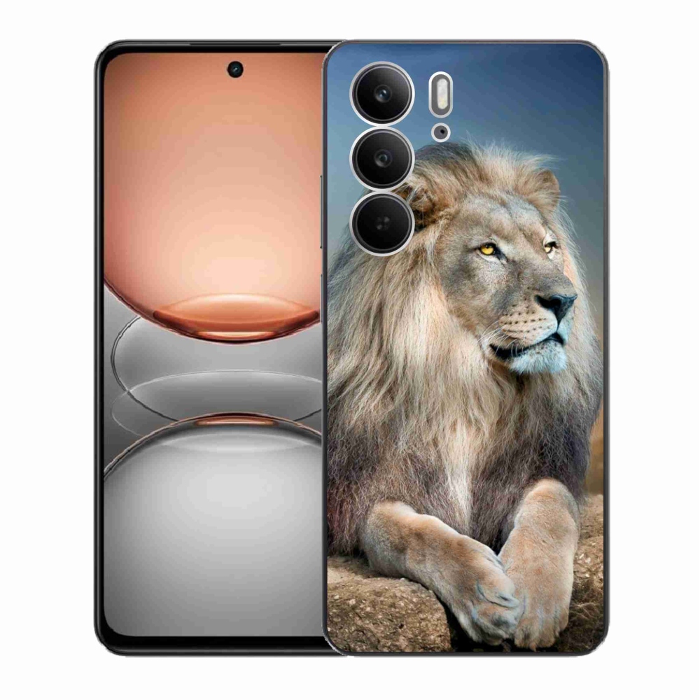 Gelový kryt mmCase na Realme C75 - lev 1