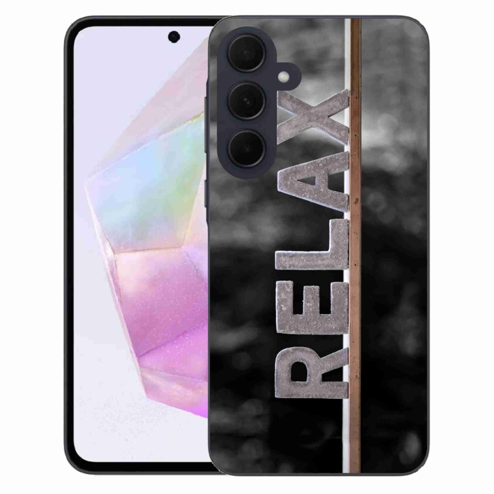 Gelový kryt mmCase na Samsung Galaxy A35 5G - relax 1
