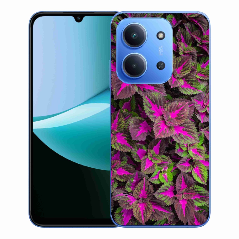 Gelový kryt mmCase na Xiaomi Redmi 15C 4G/5G (173mm) - květiny 10