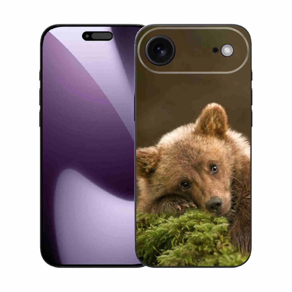 Gelový kryt mmCase na iPhone 17 Air - medvěd