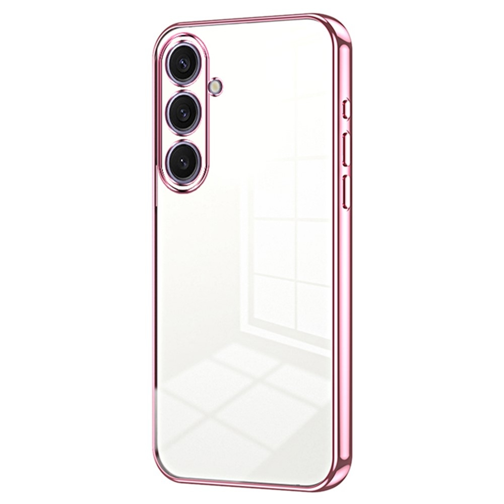 Electro gelový obal na Samsung Galaxy S25+ - růžový