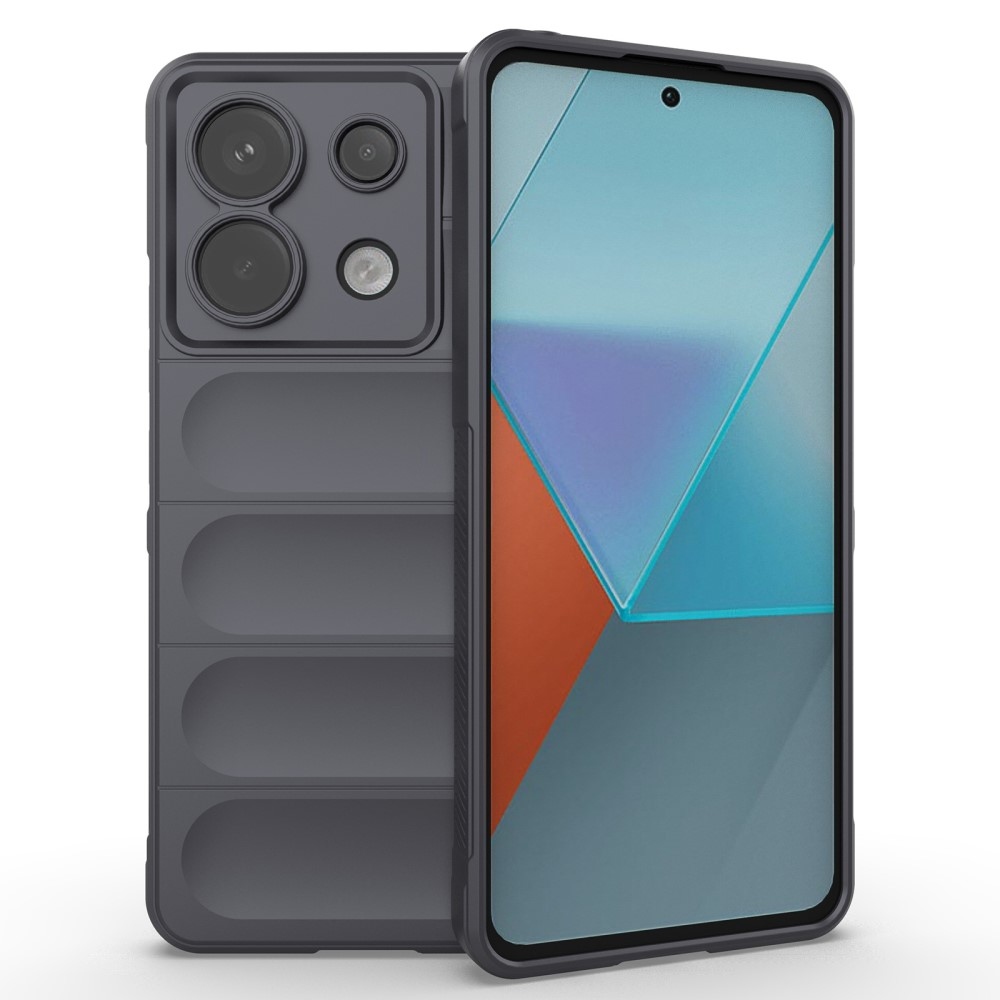 Rugg odolný gelový obal na Xiaomi Redmi Note 13 Pro 5G/Poco X6 5G - tmavěšedý