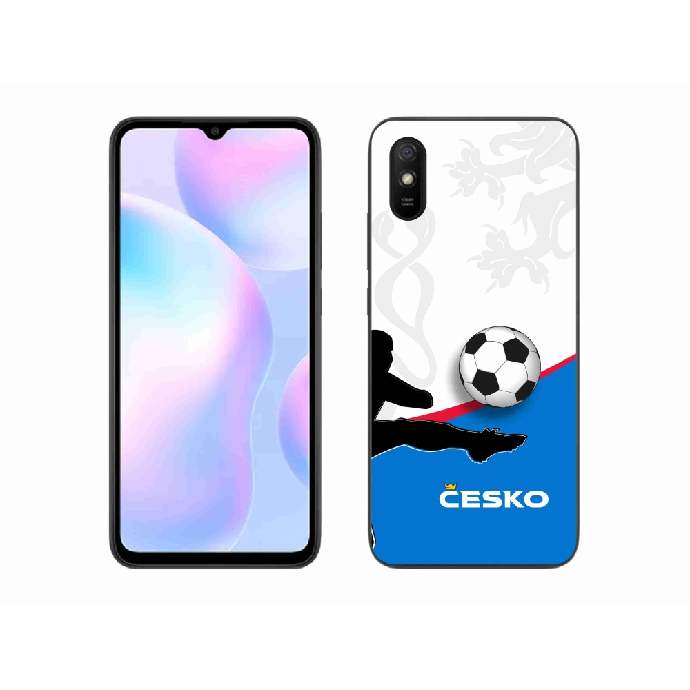 Gelový kryt mmCase na Xiaomi Redmi 9A - fotbal Česko 3