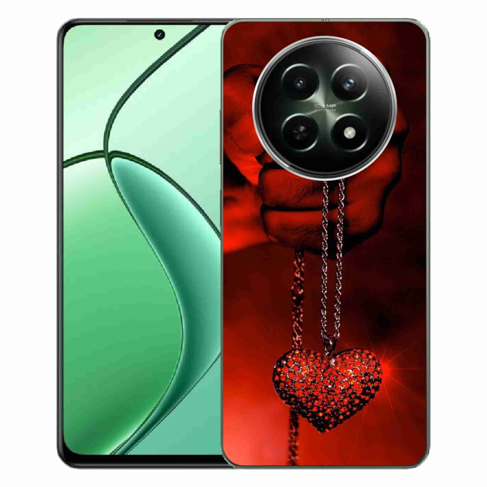 Gelový kryt mmCase na Realme 12 5G/12x 5G - náhrdelník