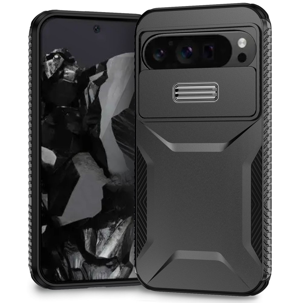Lid odolný kryt na Google Pixel 9 Pro XL - černý