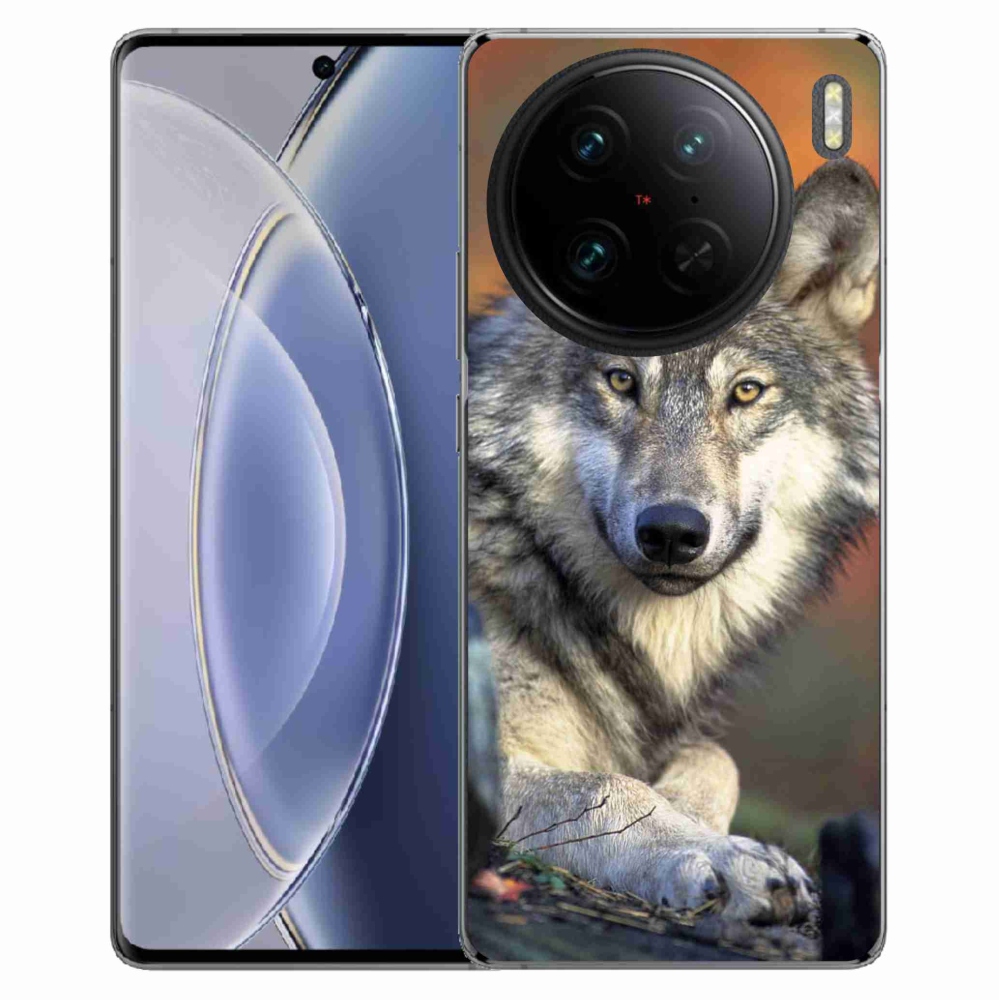 Gelový obal mmCase na Vivo X90 Pro - vlk