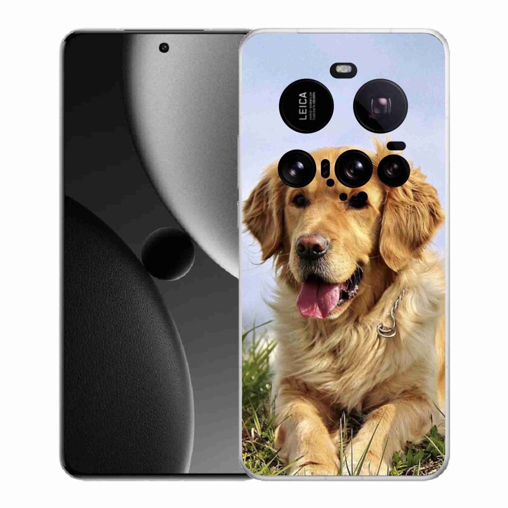 Gelový kryt mmCase na Xiaomi 15 Ultra - zlatý retrívr