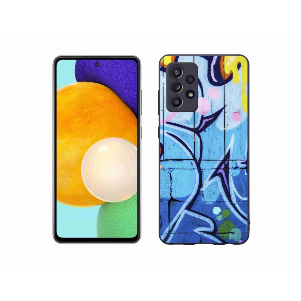 Gelový kryt mmCase na Samsung Galaxy A52/A52 5G - graffiti