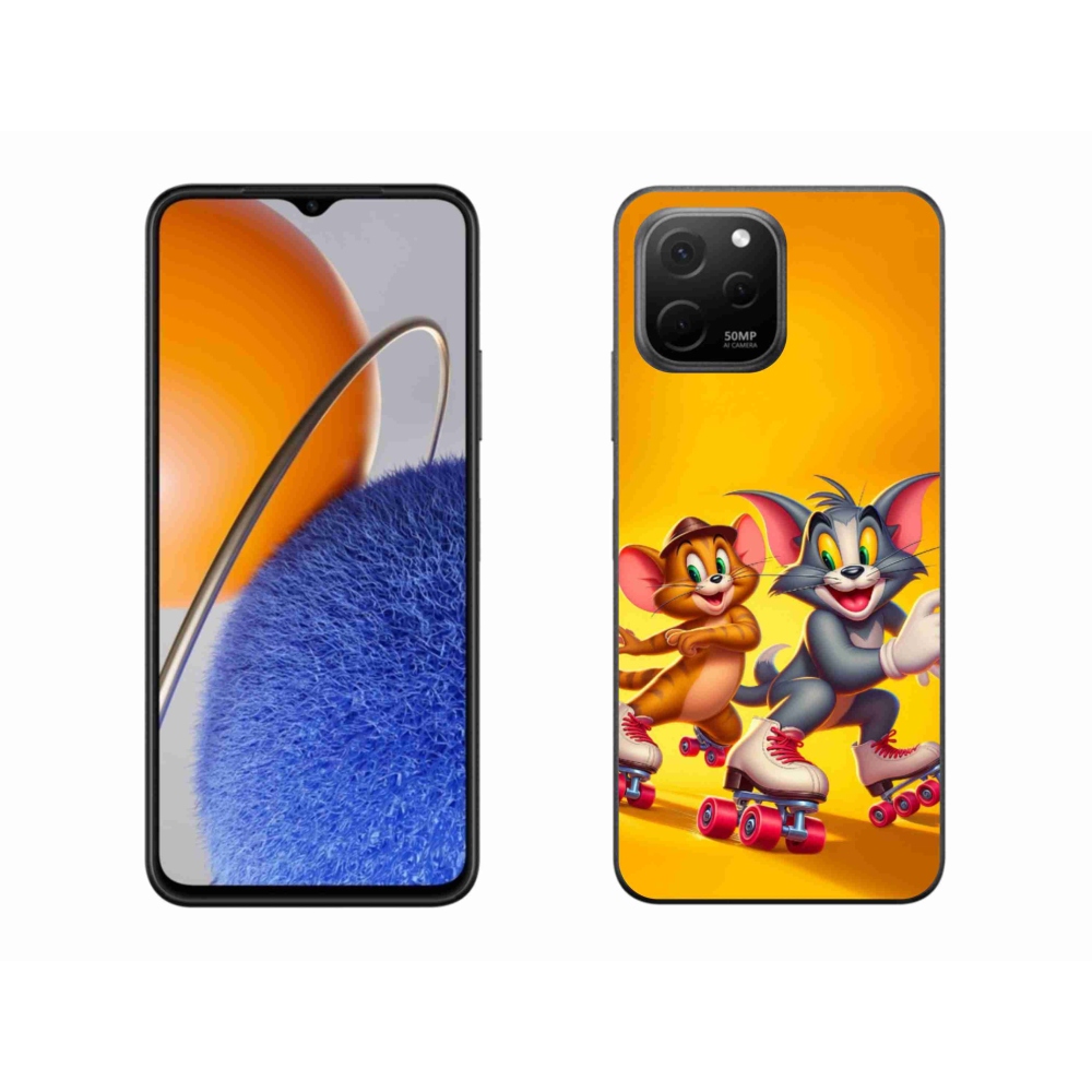 Gelový kryt mmCase na Huawei Nova Y61 - tom a jerry