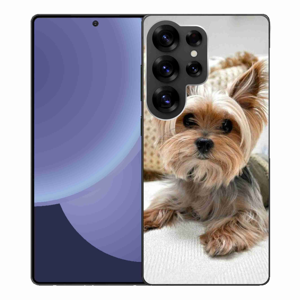 Gelový kryt mmCase na Samsung Galaxy S25 Ultra - jorkšír 5