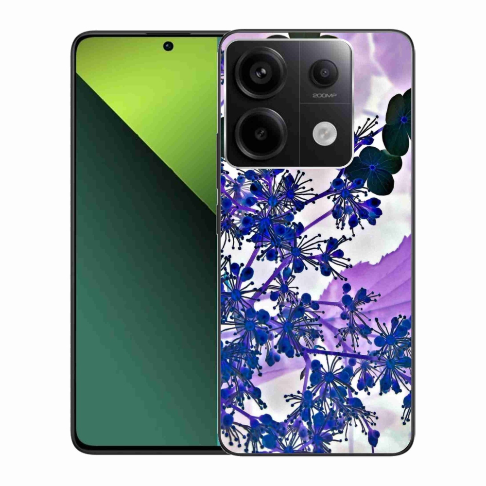 Gelový kryt mmCase na Xiaomi Redmi Note 13 Pro 5G/Poco X6 5G - květ hortenzie