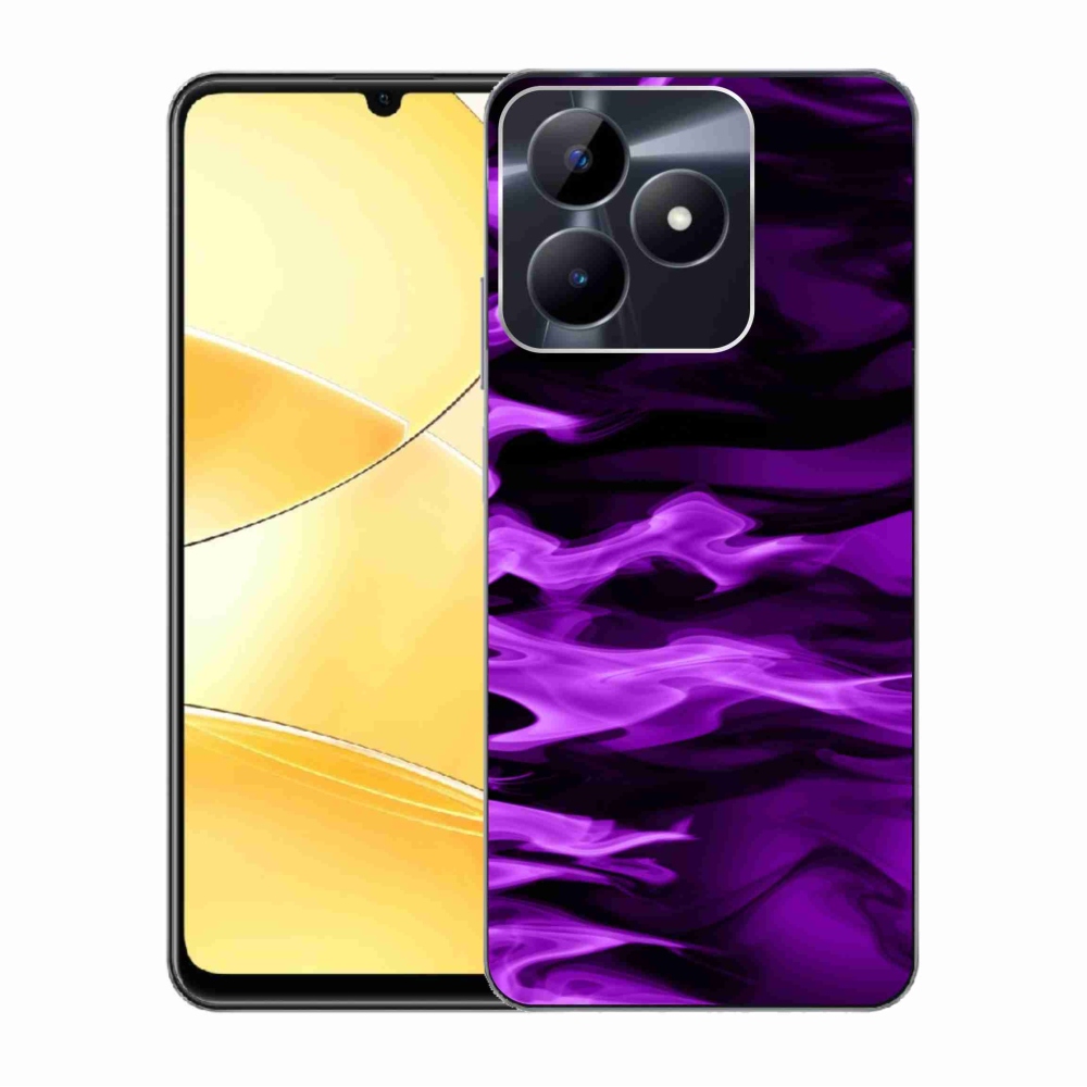 Gelový kryt mmCase na Realme C51/C53 - abstraktní vzor 9