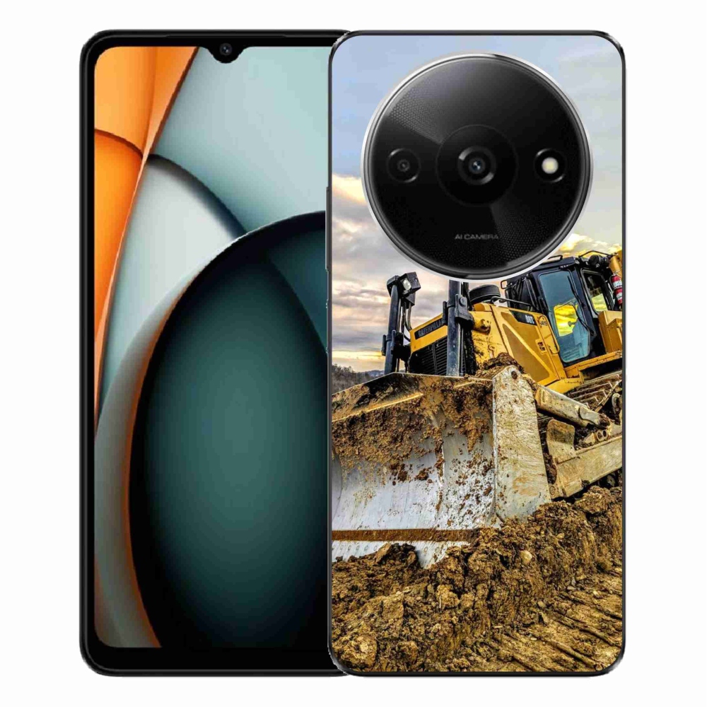 Gelový kryt mmCase na Xiaomi Redmi A3 - bagr