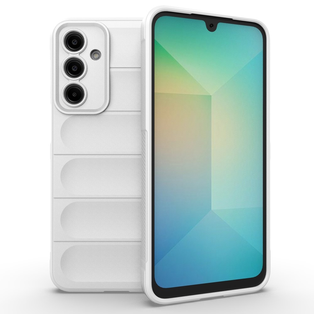Rugg odolný gelový obal na Samsung Galaxy A16 4G/5G - bílý