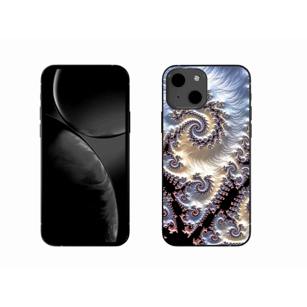 Gelový kryt mmCase na iPhone 13 - abstraktní motiv 22