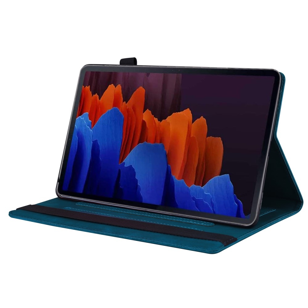 Business zavírací pouzdro na tablet Lenovo Tab P12 Pro - modré