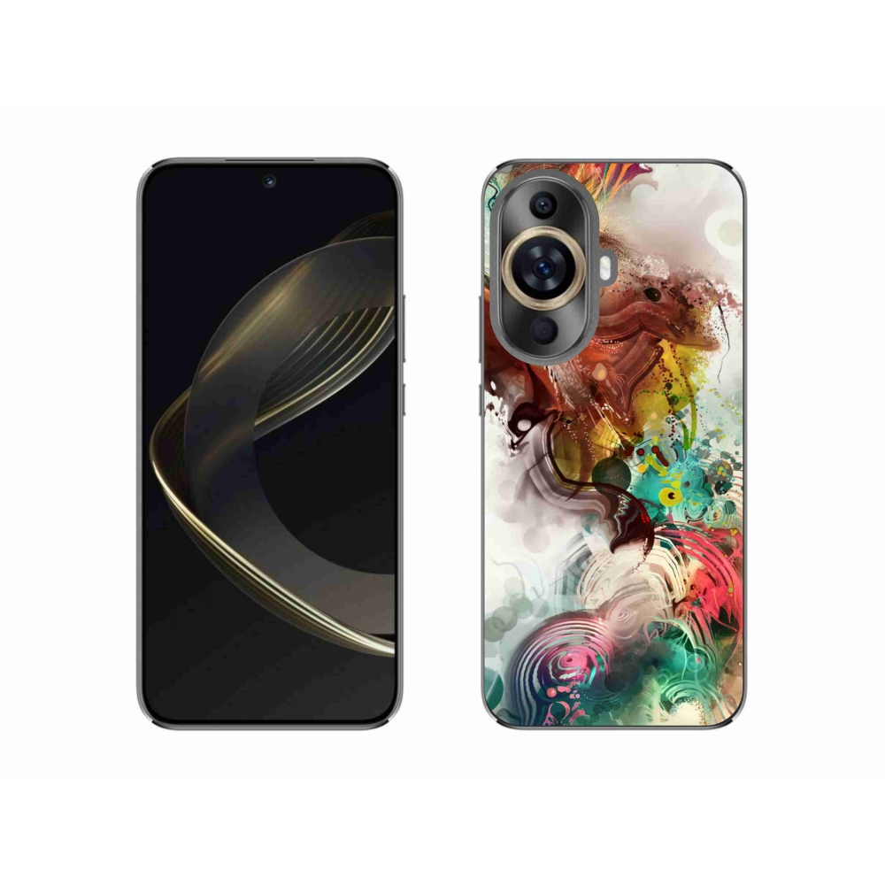 Gelový kryt mmCase na Huawei Nova 11 - abstrakt 1