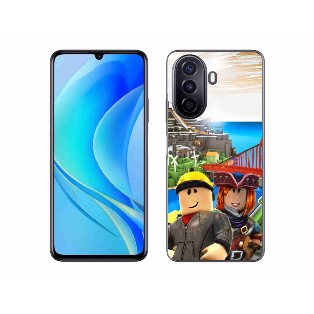 Gelový kryt mmCase na Huawei Nova Y70 - roblox 1