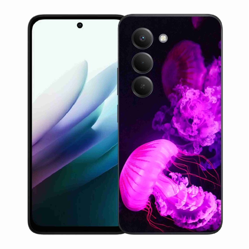 Gelový kryt mmCase na Xiaomi Redmi 15 4G/5G (171mm) - medúza 1