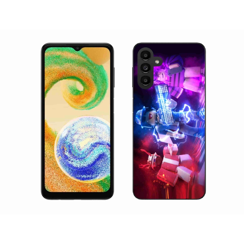 Gelový kryt mmCase na Samsung Galaxy A04s (164.7x76.7x9.1mm) - roblox