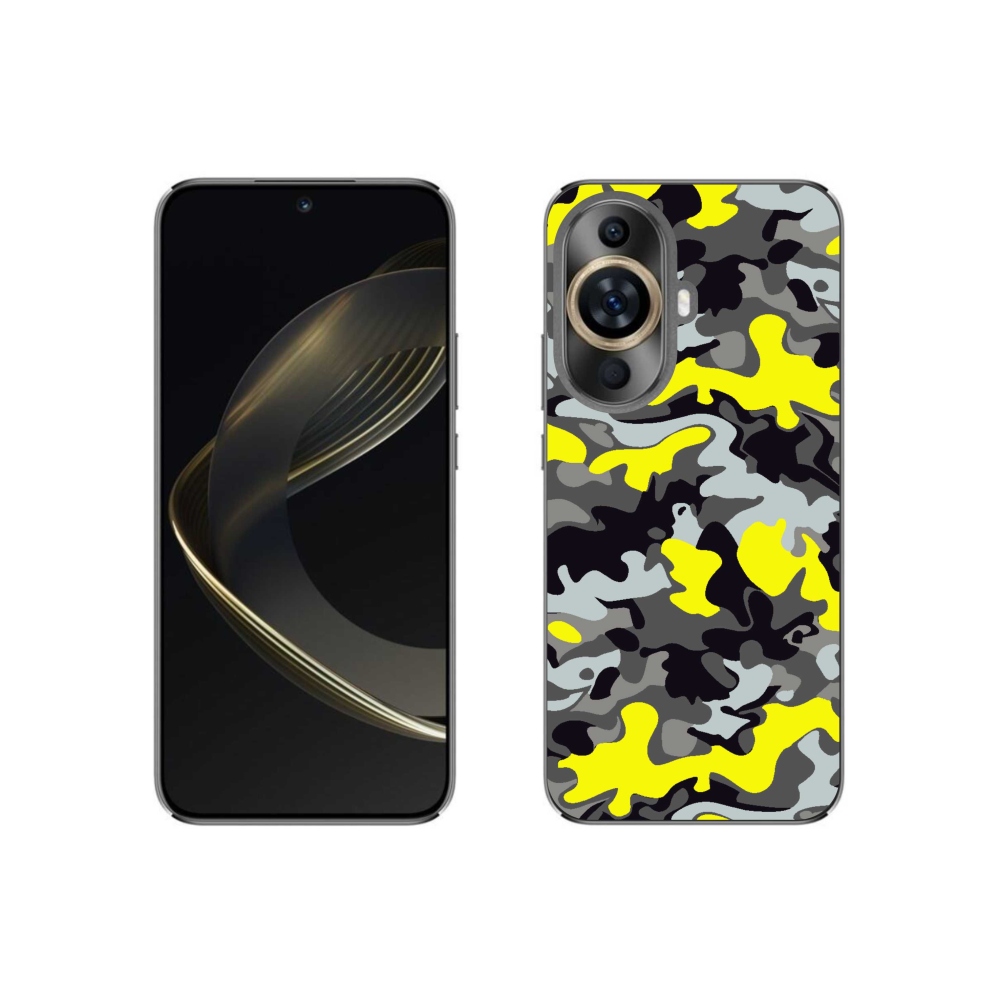 Gelový kryt mmCase na Huawei Nova 11 - maskáčový vzor 6
