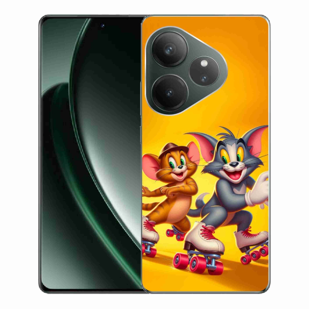 Gelový kryt mmCase na Realme GT 6 5G/GT 6T 5G - tom a jerry