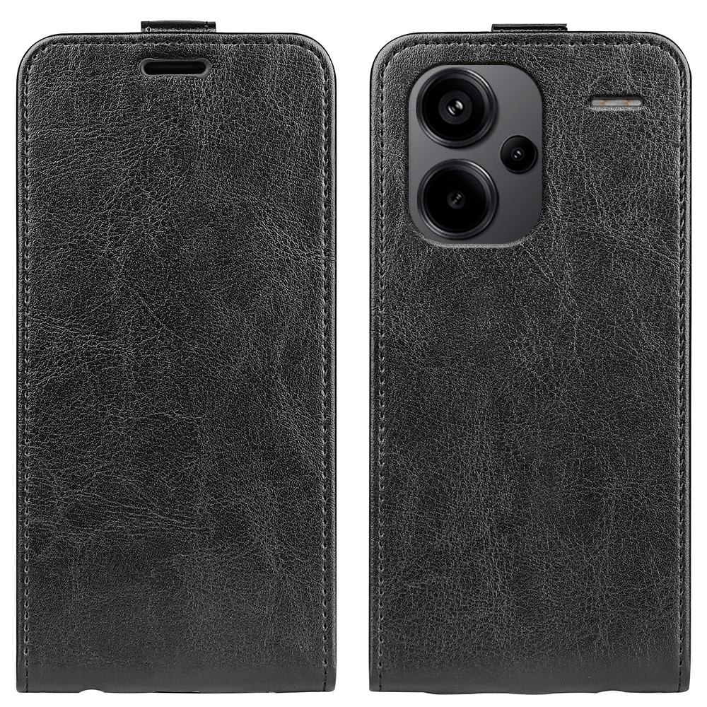 Vertical flipové pouzdro na Xiaomi Redmi Note 13 Pro+ 5G - černé