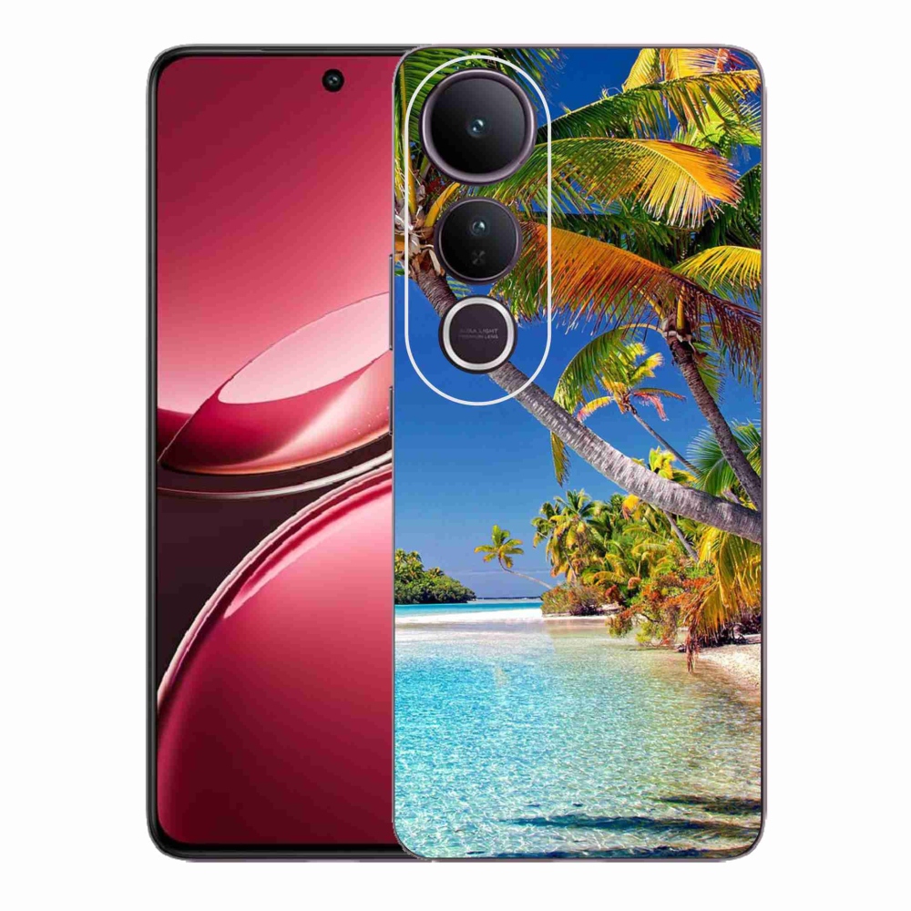 Gelový kryt mmCase na Vivo V50 Lite 4G/5G - mořská pláž